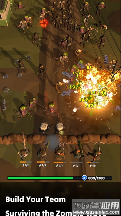 放置幸存者僵尸浪潮游戏(Idle Zombie Wave)截图4