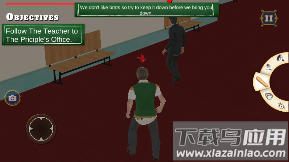 校园恶霸模拟器游戏(High School Story Survival 3D)截图2