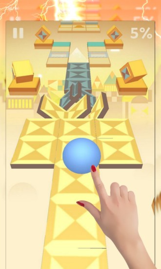 滚球的天空游戏最新版截图2