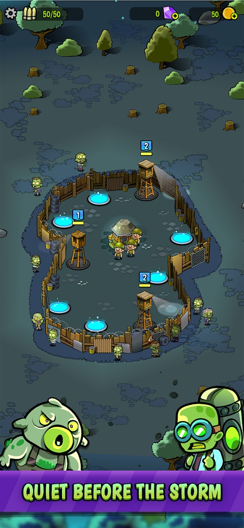 Zombie Towers中文版截图