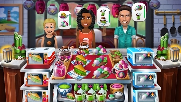 虚拟家庭煮饭无限金币钻石(Cook Off)最新版截图3