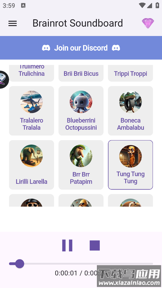 美国山海经角色大全游戏Brainrot Soundboard最新版截图4