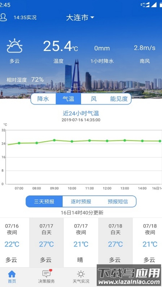 大连气象天气预报截图2