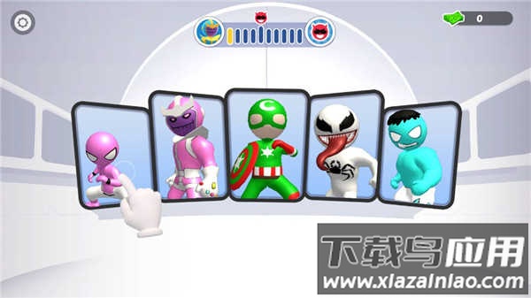 英雄融合格斗官方下载(火柴人3D街霸)最新版截图4