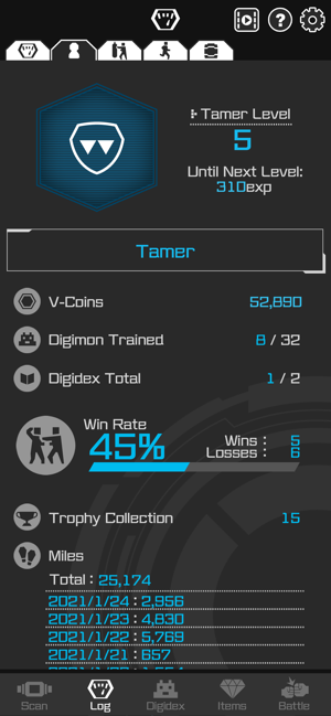数码宝贝生命手环app最新版本(digim-on vb lab)最新版截图3