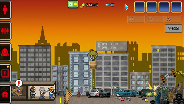 100天扫除僵尸游戏