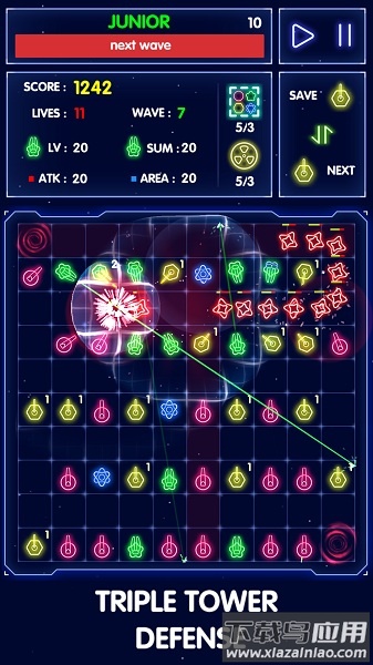 三消塔防手游截图2