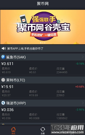 聚币网交易平台官方app最新版截图1