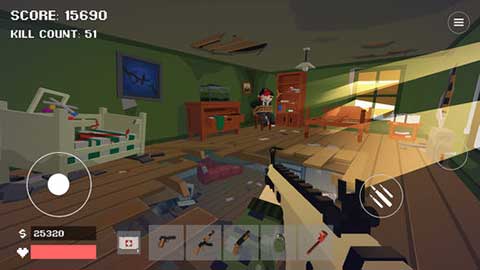 像素战斗僵尸突袭中文版截图2