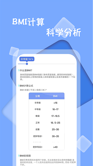 体重记录减肥助理app(体重记录打卡)截图3