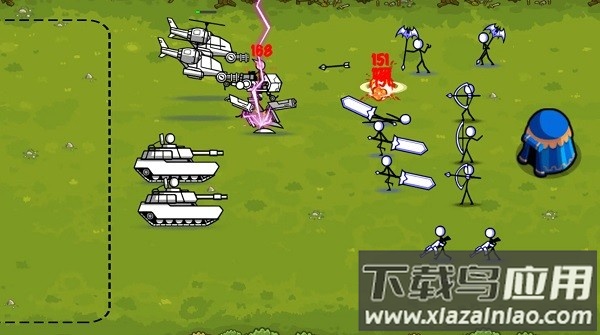 火柴人无尽战争最新版(Stickman Army War)最新版截图3