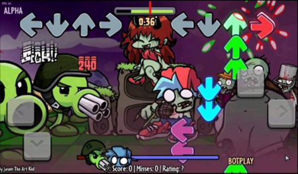 黑色星期五之夜PVZ2022版模组(FNF PVZ)截图3