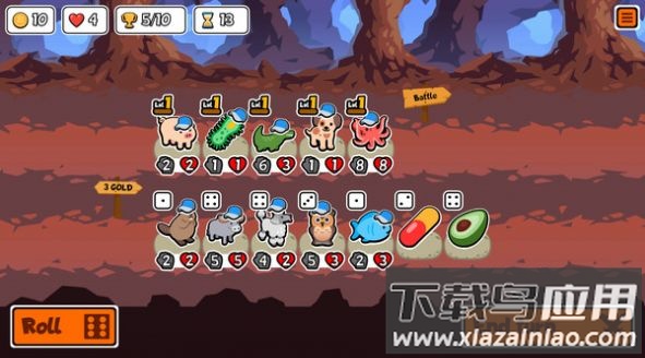 动物自走棋中文版下载(Super Auto Pets)截图