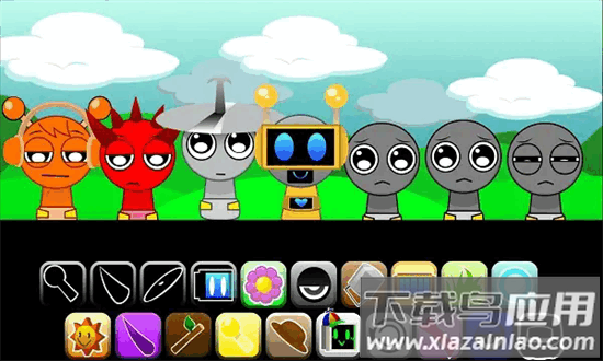 节奏盒子sprunki可爱版幼儿园版最新版截图3