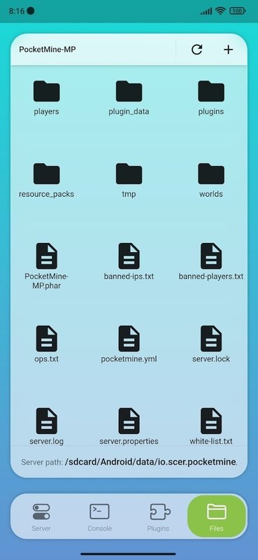 pocketmine-mp官方版(我的世界手机开服器)截图1