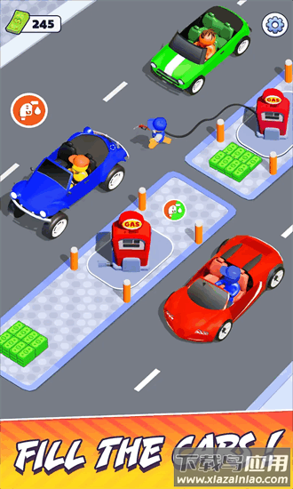 闲置加油站大亨手机版(Gas Station: Idle Game)截图