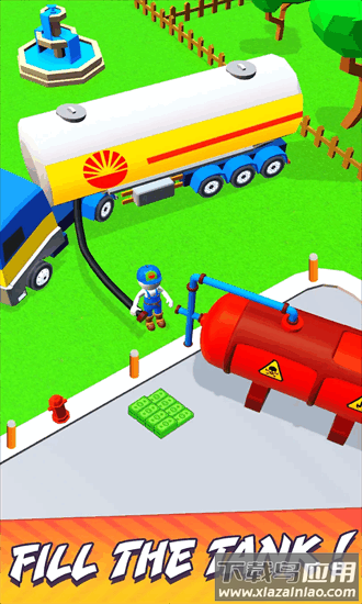 闲置加油站大亨手机版(Gas Station: Idle Game)截图
