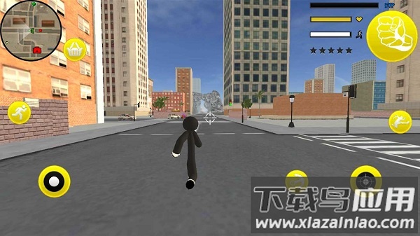 黑蜘蛛火柴人绳索英雄最新版最新版截图2