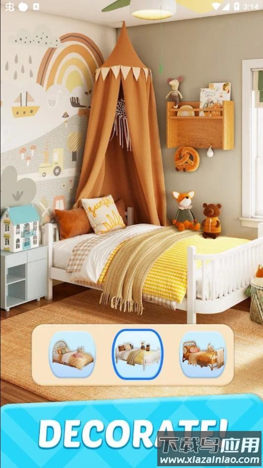 快乐合并装修游戏下载(Happy Merge Decoration)最新版截图2