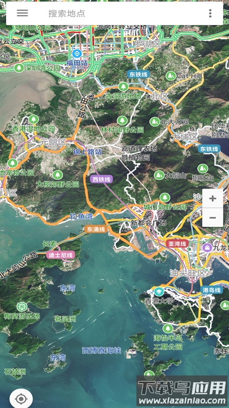街景地图卫星导航app截图