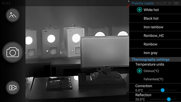 Xtherm智能手机热像仪截图2