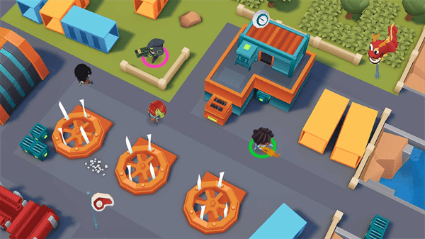 领地争夺大逃杀手游