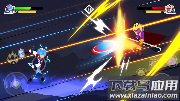 超级火柴人英雄战斗无限金币钻石版最新版截图1