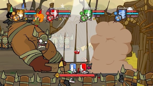 城堡破坏者饺子云游戏(castle crashers)最新版截图2