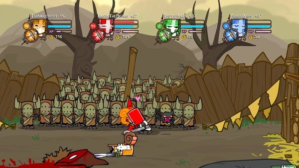 城堡破坏者饺子云游戏(castle crashers)最新版截图3