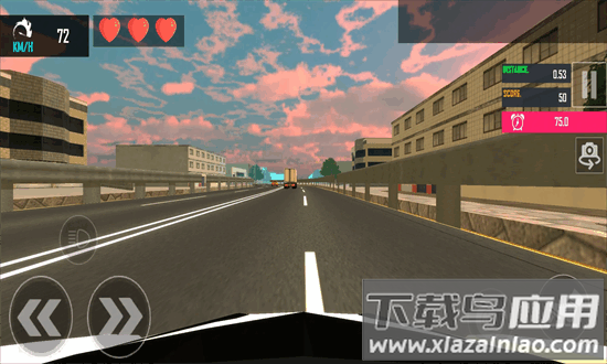 飙车模拟器游戏(Racing in Highway Car)截图2