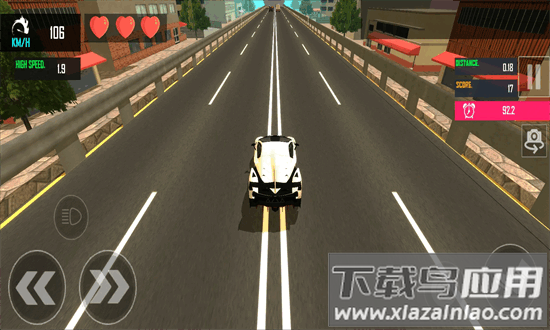 飙车模拟器游戏(Racing in Highway Car)截图4