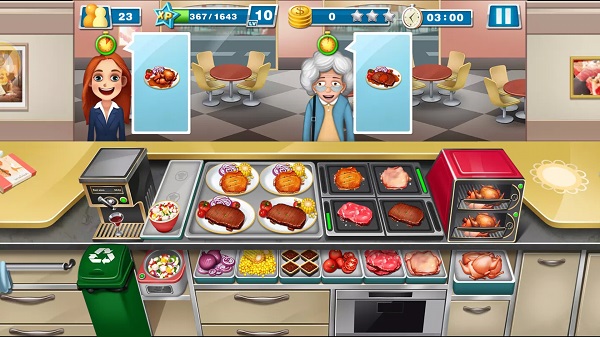 疯狂烹饪明星厨师游戏