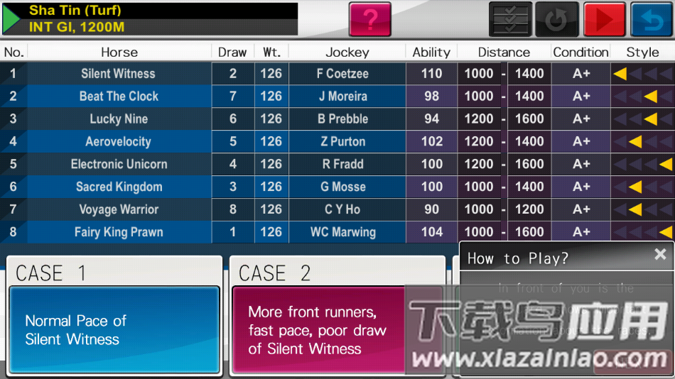 模拟赛马游戏新版本下载(Race Simulator)最新版截图1