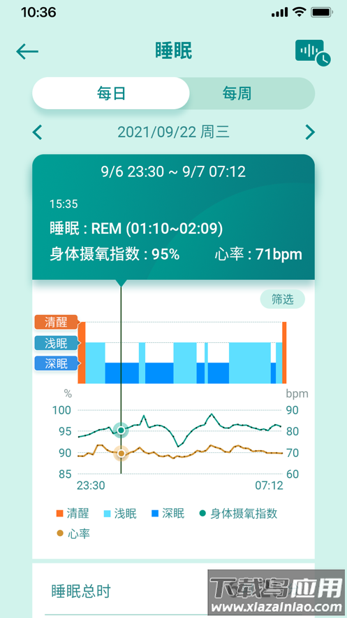 华硕健康穿戴app截图5