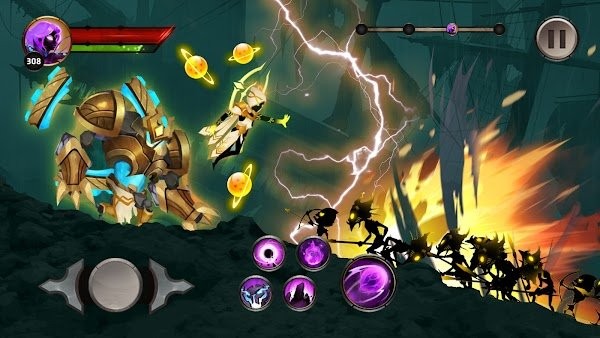 火柴人传说暗影战争高级版(Stickman Legends)截图1