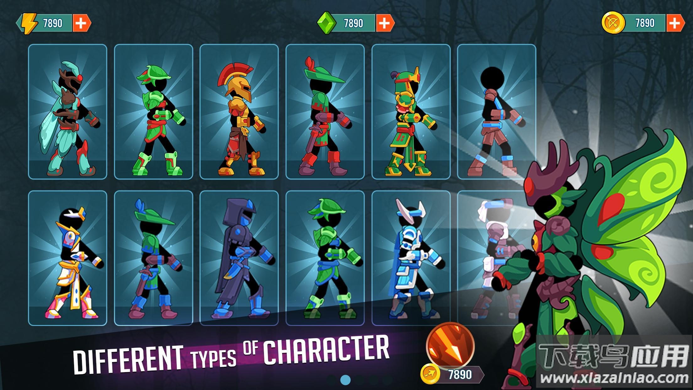 火柴人射手战士游戏最新版截图3