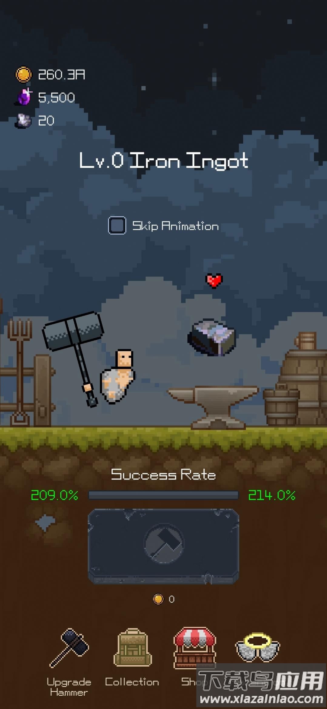 幸运史密斯游戏(운빨 대장장이)最新版截图1