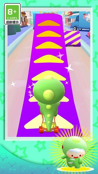 蠢萌跑酷大作战游戏最新版截图4