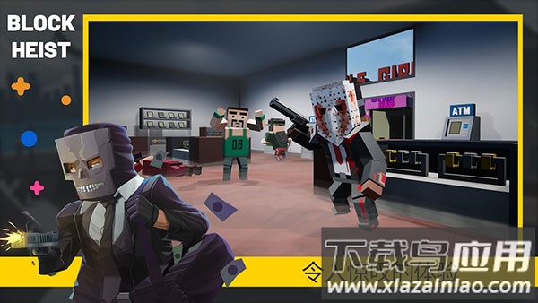 方块抢劫手游中文版下载(Block Heist)最新版截图2