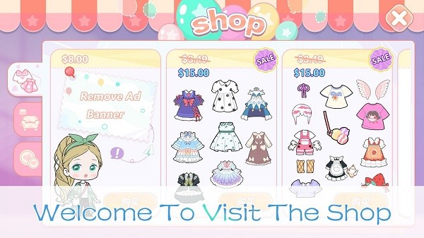 优优的娃娃装扮小屋游戏最新版截图1