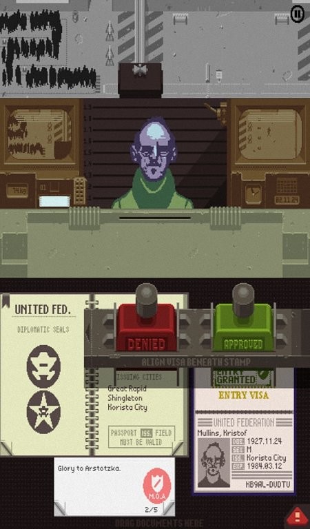 请出示证件游戏(papers please)最新版截图2