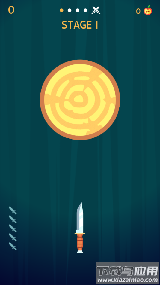 飞刀挑战小游戏下载(Knife Hit)最新版截图1