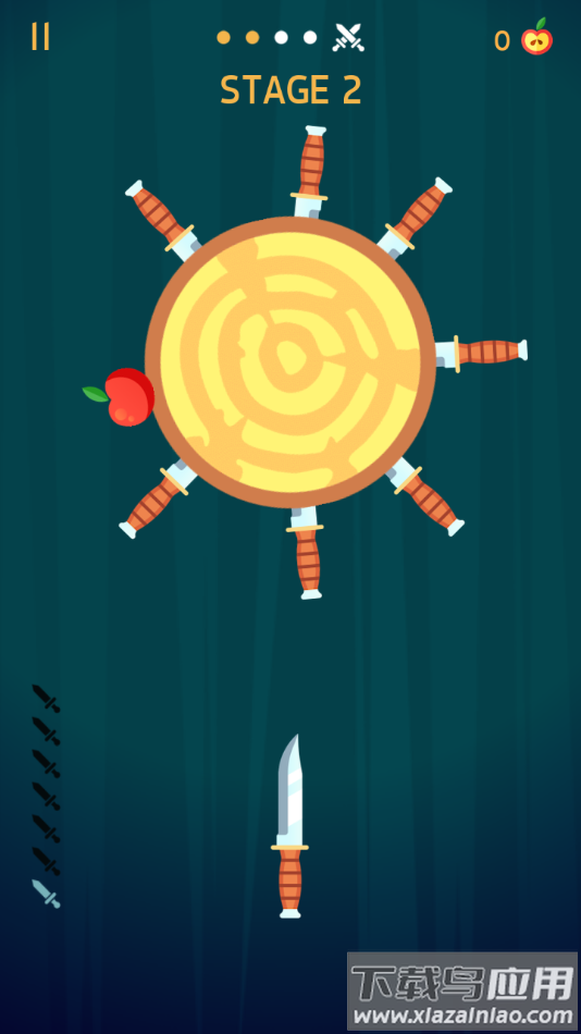 飞刀挑战小游戏下载(Knife Hit)最新版截图4