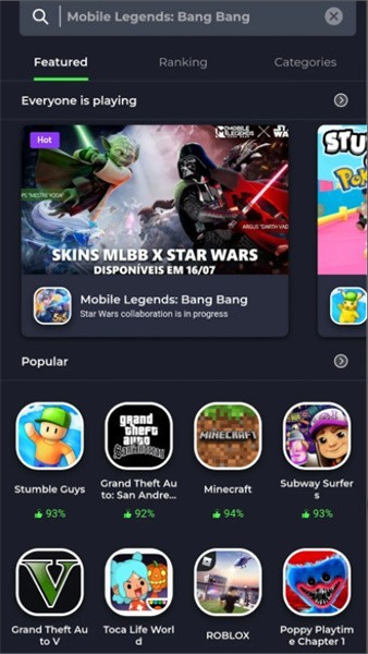 jojoy游戏盒子最新版截图1