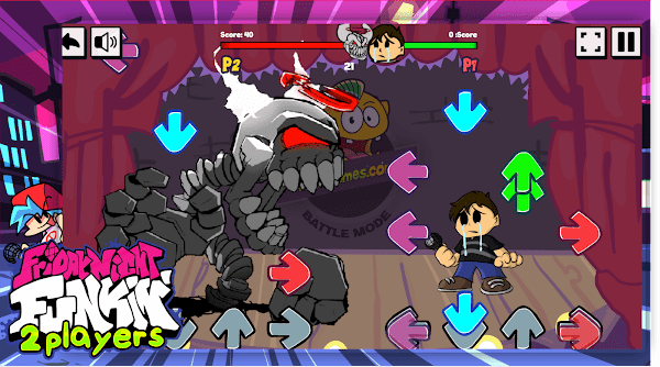 周五夜放克双人联机同屏(FNF 2 Players)最新版截图2