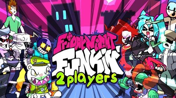 周五夜放克双人联机同屏(FNF 2 Players)最新版截图4
