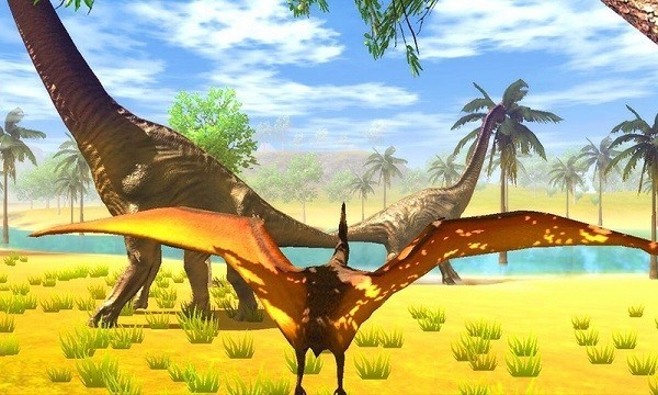 风神翼龙模拟器游戏(Quetzalcoatlus Simulator)截图4