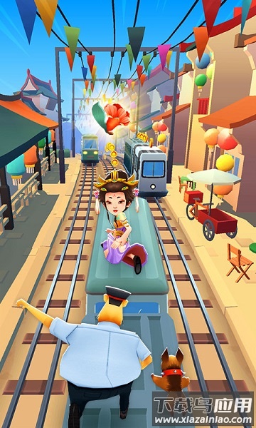 地铁跑酷乐逗正版截图3
