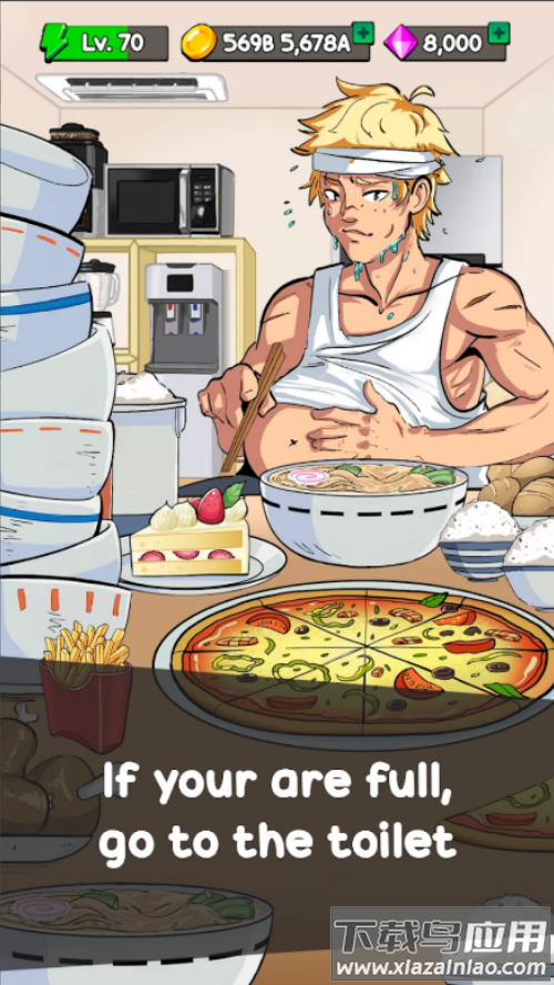 吃播培养游戏(Food Fighter Clicker - Mukbang)截图3