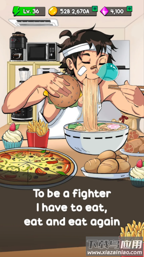 吃播培养游戏(Food Fighter Clicker - Mukbang)截图4